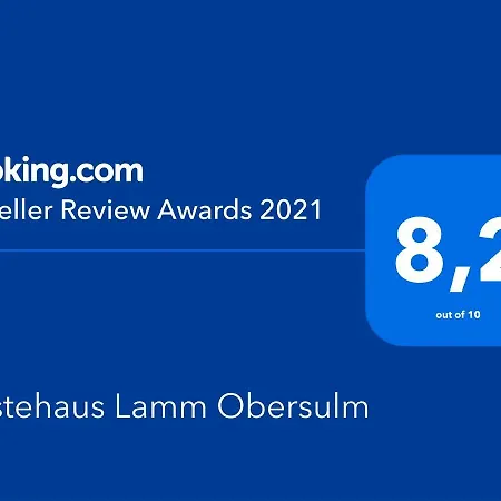 酒店 Sali Homes - Gaestehaus Lamm *